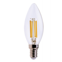 Lampada - LED - candela - 6 W - E14 - 3000 K - luce bianca calda - Mkc - 499048540 - 8006012368314 - DMwebShop