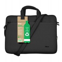 Borsa per notebook Bologna - ecocompatibile - da 16'' - nero - Trust - 24447 - 8713439244472 - DMwebShop