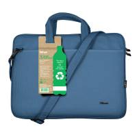 Borsa per notebook Bologna - ecocompatibile - da 16'' - blu - Trust - 24448 - 8713439244489 - DMwebShop