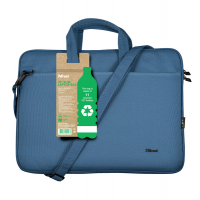 Borsa per notebook Bologna - ecocompatibile - da 16'' - blu - Trust - 24448 - 8713439244489 - DMwebShop