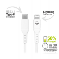 Cavo lightning USB TYPE-C - per smartphone e tablet - 1 mt - Eminent 486622606