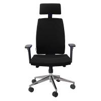 Poltrona semidirezionale Larissa XL - ergonomica - Unisit - LA1XLPG/BR2D/IN - 8053470179464 - DMwebShop
