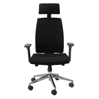 Poltrona semidirezionale Larissa XL - ergonomica - Unisit - LA1XLPG/BR2D/IN - 8053470179464 - DMwebShop