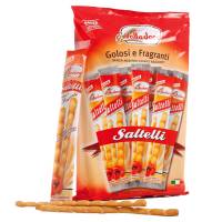Grissini Saltelli - 240 gr - multipack 18 monoporzioni - conf. 12 pezzi - Valledoro - VAGRS - 8009280002522 - DMwebShop