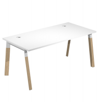 Scrivania Woody Superior - 120 x 80 x 72,5 cm - piano bianco - Artexport - W120-3-AM - DMwebShop