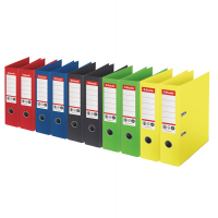 Registratore a leva - CO2 neutral - A4 - dorso 7,5 cm - colori assortiti - conf. 10 pezzi - Esselte - 627571 - 4049793069210 - DMwebShop