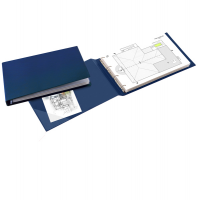 Raccoglitore Sanremo 2000 - 4 anelli a D - Ø 40 mm - A3 - 42 x 30 cm - blu - album - Sei Rota - 34423107 - 8004972030142 - DMwebShop
