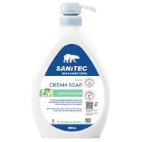 Crema di sapone Luxor Green Aloe - 1 lt - Sanitec - 1080 - 8054633837917 - DMwebShop