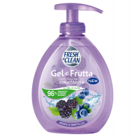 Sapone Gel - liquido - mora-mirtillo - 300 ml - FreshClean - 7-1197 - 8002340010710 - DMwebShop