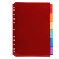 Intercalari neutri - PPL - A4 - trasparente - 6 posizioni - Exacompta - 3906E - 3130630039068 - DMwebShop