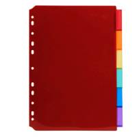 Intercalari neutri - PPL - A4 - trasparente - 6 posizioni - Exacompta - 3906E - 3130630039068 - DMwebShop