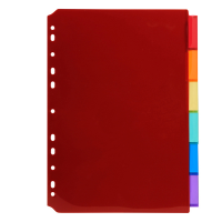 Intercalari neutri - PPL - A4 - trasparente - 6 posizioni - Exacompta - 3906E - 3130630039068 - DMwebShop