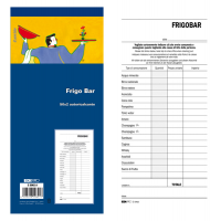 Blocco frigo bar - 22 x 10 cm - 100 fogli - 2 copie autoricalcanti - Edipro - E5962A - DMwebShop