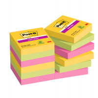 Blocco Super Sticky - 622-12SS-CARN - 47,6 x 47,6 mm - colori Carnival - 90 fogli - conf. 12 pezzi - Post-it - 7100290181 - 4064035065744 - DMwebShop