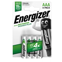 Pile AAA Power Plus - ricaricabili - blister 4 pezzi - Energizer - E300850300 - 7638900417005 - DMwebShop