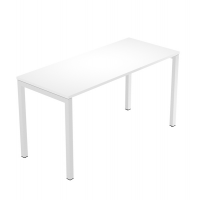 Scrivania Easy Plus - per smartworking - 140 x 60 x 72,5 cm - bianco - Artexport - 652/3 - DMwebShop