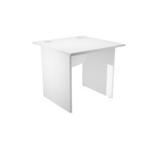 Scrivania Operativa Agora' Basic - fianchi melaminico - 80 x 80 x L73 cm - bianco - Artexport - JPB80/3 - DMwebShop