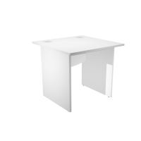 Scrivania Operativa Agora' Basic - fianchi melaminico - 80 x 80 x L73 cm - bianco - Artexport - JPB80/3 - DMwebShop