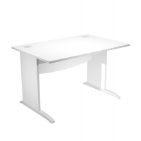Scrivania Operativa Agora' Basic - fianchi a L melaminico - 120 x 80 x L73 cm - bianco - Artexport - JPL120/3 - DMwebShop