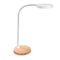Lampada Flex Desk - a led - con base in legno - bianco - Cep - 2002905301 - 3462159017013 - DMwebShop