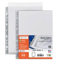 Portalistini Jolly - 6 buste - PP liscio - 22 x 30 cm - trasparente - Sei Rota - 573106 - 8004972029382 - DMwebShop
