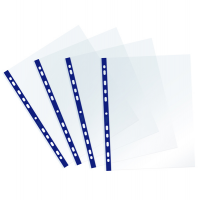 Buste forate Sprint con banda liscia - 22 x 30 cm - blu - conf. 25 pezzi - Favorit - 400159686 - 8006779044353 - DMwebShop