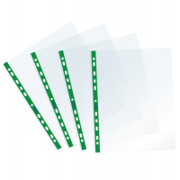 Buste forate Sprint con banda liscia - 22 x 30 cm - verde - conf. 25 pezzi - Favorit - 400159689 - 8006779044445 - DMwebShop