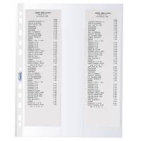 Buste forate per 4 scontrini fiscali - 25,2 x 30,7 cm - conf. 10 pezzi - Favorit - 400141970 - 8006779038611 - DMwebShop