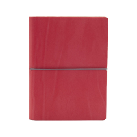 Taccuino Evo Ciak - 9 x 13 cm - fogli bianchi - copertina rosso corallo - InTempo 8169CKC29
