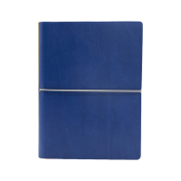 Taccuino Evo Ciak - 15 x 21 cm - fogli bianchi - copertina blu - InTempo 8189CKC32