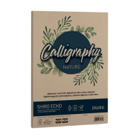 Carta Calligraphy Nature Shiro Eco - A4 - 120 gr - legno - conf. 50 fogli - Favini - A69N904 - 8007057615739 - DMwebShop