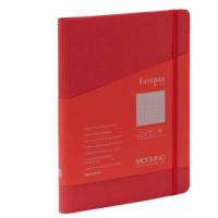 Taccuino EcoQua Plus - con elastico - spiralato - A5 - 70 fogli - puntinato - lampone - Fabriano - 19032109 - 8001348219156 - DMwebShop