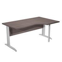Scrivania Compact Destro - 160 x 60-80-100 cm - piano frassino toscano - Artexport - 008K211-AR-F - DMwebShop