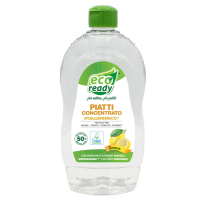 Detersivo piatti - concentrato - ipoallergenico - limone - 0,5 lt - Eco Ready - 160607006399 - 8004393006399 - DMwebShop