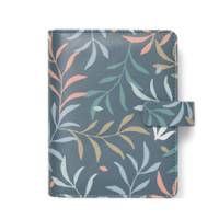 Organiser Botanical - f.to Pocket 146 x 128 x 36 mm - con cinturino - blu - Filofax - 22-022644 - 5059145482559 - DMwebShop