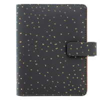 Organiser Confetti - f.to Personal - 187 x 153 x 40 mm - con cinturino - nero - Filofax - 22-028722 - 5059145460182 - DMwebShop