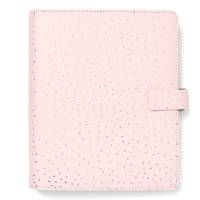 Organiser Confetti - f.to A5 - 233 x 217 x 46 mm - con cinturino - rosa - Filofax - 22-028736 - 5059145473953 - DMwebShop