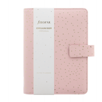 Organiser Confetti - f.to Personal - 187 x 153 x 40 mm - con cinturino - rosa - Filofax - 22-028723 - 5059145460205 - DMwebShop