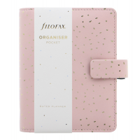 Organiser Confetti - f.to Pocket - 146 x 128 x 36 mm - con cinturino - rosa - Filofax - 22-028725 - 5059145460243 - DMwebShop