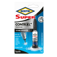 Colla istantanea Super Control - universale - con sistema antigoccia - 5 gr - Bostik - D2718 - 8023779027186 - DMwebShop