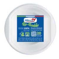Scodella PS reuse - 630 ml - bianco - conf. 20 pezzi - Dopla - 08130 - 8005090016674 - DMwebShop