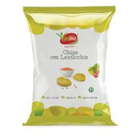 Chips con lenticchie - 35 gr - conf. 8 pezzi - Vivibio - 0310108 - 8032077011964 - DMwebShop