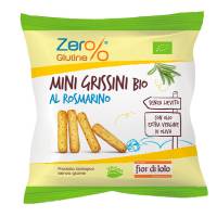 Mini grissini - rosmarino - monodose da 30 gr - conf. 12 pezzi - Zer%glutine - 0700674 - 700674 - DMwebShop