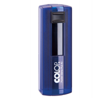 Timbro Pocket Stamp Plus 40 - autoinchiostrante - 23 x 59 mm - 6 righe - blu indingo - Colop - PSP40IN - 9004362508359 - DMwebShop