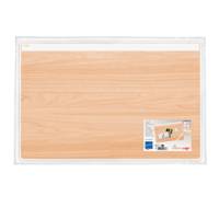 Sottomano Silva - pvc - con stampa legno - copertura trasparente - antiriflesso - Cep - 1008001021 - 3462159017068 - DMwebShop