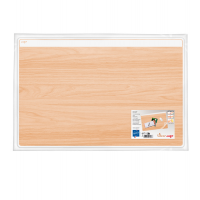 Sottomano Silva - pvc - con stampa legno - copertura trasparente - antiriflesso - Cep 1008001021