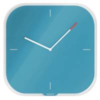 Orologio Cosy - da parete - silenzioso - in vetro - blu - Leitz - 90170061 - 4002432125067 - DMwebShop