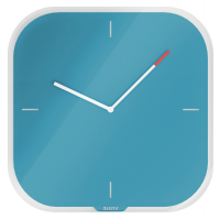 Orologio Cosy - da parete - silenzioso - in vetro - blu - Leitz - 90170061 - 4002432125067 - DMwebShop