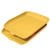 Kit doppia vaschetta portacorrispondenza Cosy - giallo - Leitz - 53581019 - 4002432126224 - DMwebShop