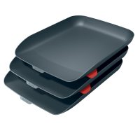 Kit tripla vaschetta portacorrispondenza Cosy - grigio - Leitz - 53582089 - 4002432126279 - DMwebShop
